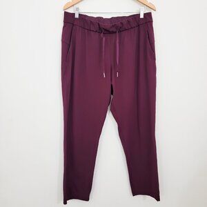 Lululemon On the Fly 7/8 Pant 28" Cassis 12